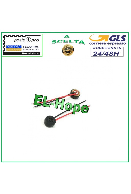 VOICE CAPSULE CALL + MICROPHONE WIRE TO SOLDER FOR TABLETS CELL PHONES SMARTPHONES