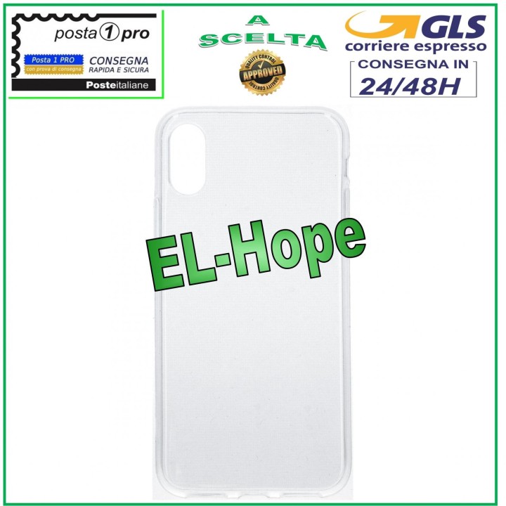 PROTECTIVE CASE COVER TRANSPARENT FOR APPLE IPHONE X BUMPER TPU GEL