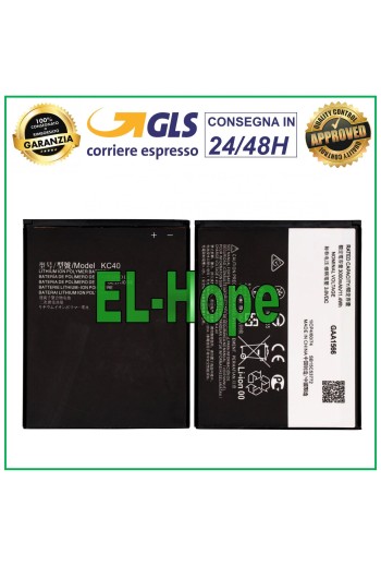 KC40 BATTERY FOR MOTOROLA MOTO E6 PLUS / E6S 1/CP4/60/74 3000 mAh