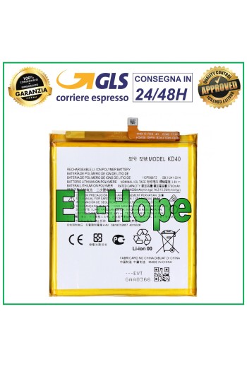 KD40 BATTERY FOR MOTOROLA MOTO G8 PLUS XT2019 BATTERY 4000 mAh