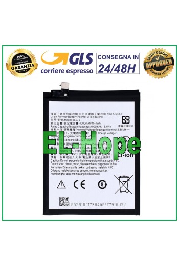 BL270 BATTERY FOR MOTOROLA MOTO E5 XT1944 / LENOVO K6 NOTE 4000 mAh