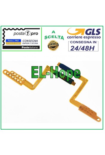 FLAT FLEX POWER ON OFF KEY SAMSUNG GALAXY A7 2018 SM-A750F BLACK