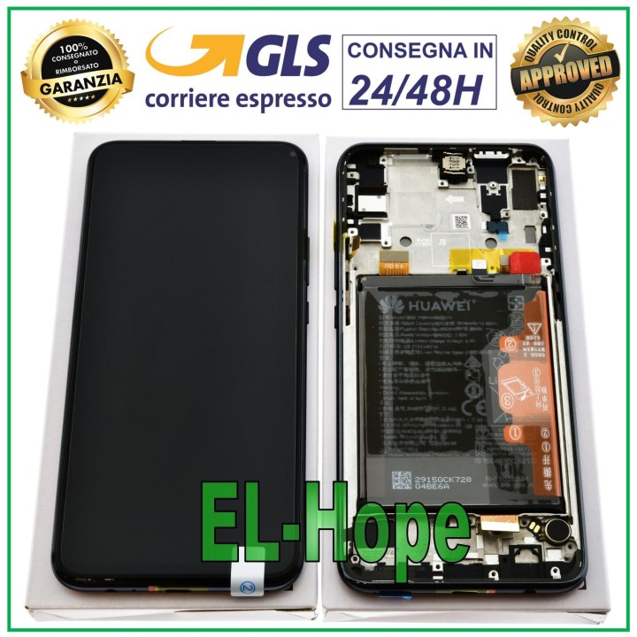 ORIGINAL LCD DISPLAY FRAME BATTERY HUAWEI P SMART Z STK-LX1 LX2 L21 TOUCH BLACK