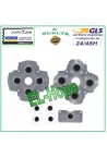 SET OF INTERNAL RUBBER BUTTONS FOR PS5 CONTROLLER PLAYSTATION 5 RUBBER JOYPAD