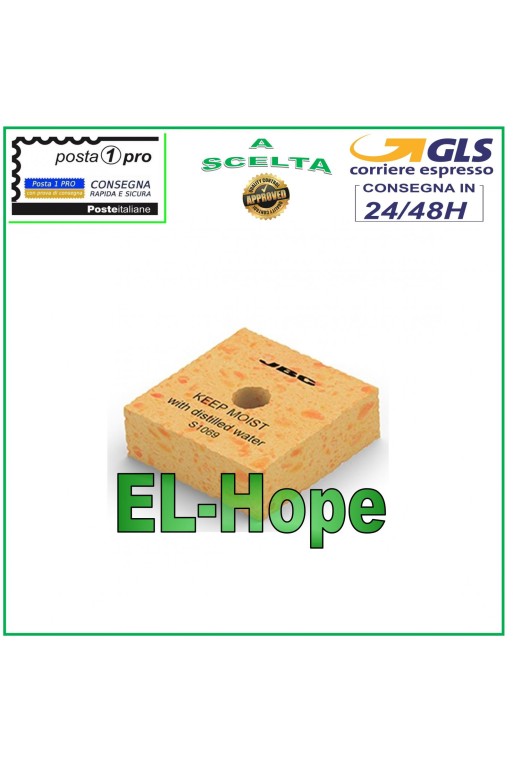 JBC S1069 46 X 46 SPONGE SPONGE FOR CLEANING SOLDERING IRON TIP STYLUS