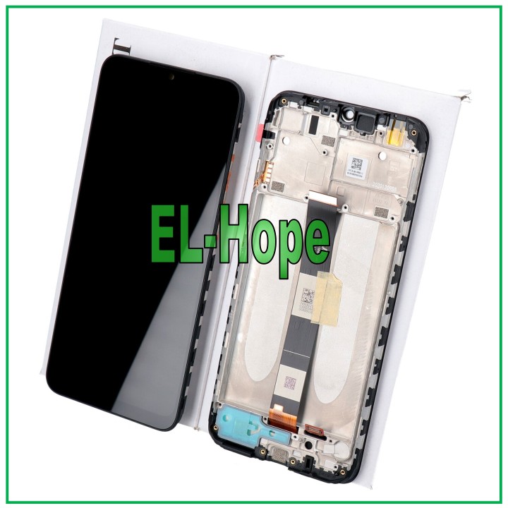 ORIGINAL LCD DISPLAY FRAME XIAOMI REDMI 9A M2006C3LG M2006C3LC TOUCH GLASS BLACK