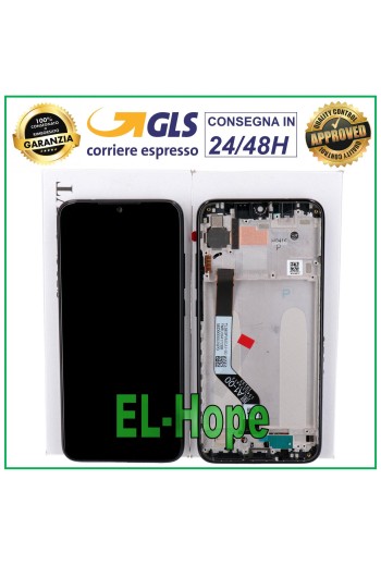 ORIGINAL FRAME LCD DISPLAY XIAOMI REDMI NOTE 7 / Note 7 PRO TOUCH SCREEN BLACK
