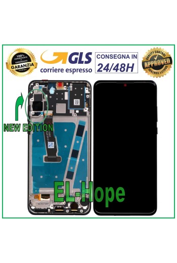 DISPLAY FRAME FOR HUAWEI P30 LITE NEW EDITION 24 MP TOUCH SCREEN BLACK SCREEN