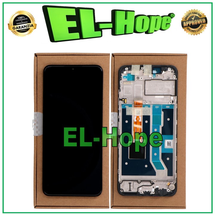 LCD DISPLAY + FRAME ORIGINAL SERVICE OPPO A17 CPH2477 TOUCH SCREEN SCREEN