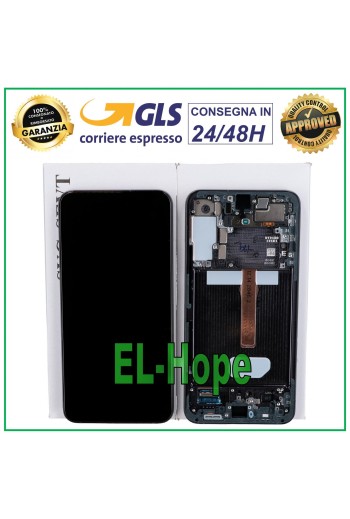 LCD DISPLAY + ORIGINAL FRAME SAMSUNG GALAXY S22+ PLUS 2022 SM-S906 TOUCH BLACK