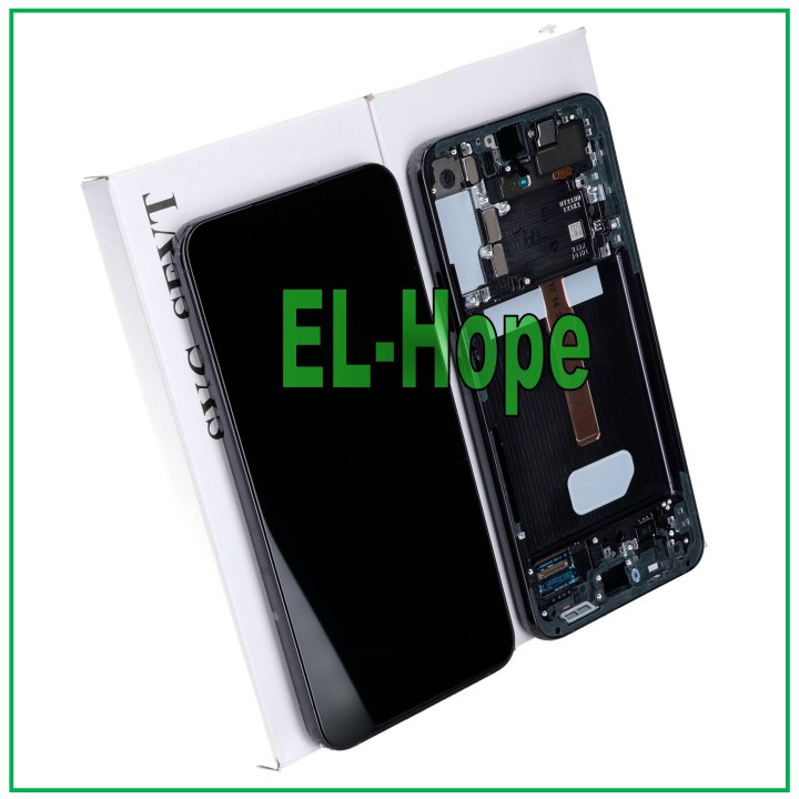 ORIGINAL FRAME DISPLAY SAMSUNG S22+ PLUS 2022 SM-S906 TOUCH BLACK GH82-27500A