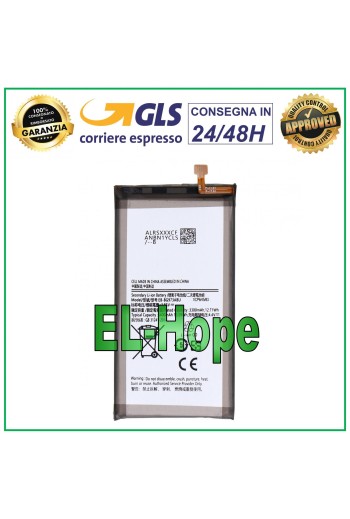BATTERY EB-BG973ABU FOR SAMSUNG GALAXY S10 SM-G973 F 3400 mAh EQUAL TO ORIGINAL
