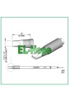 CARTRIDGE C245911 JBC CARTRIDGE CHISEL 3.2 X 1.2 ORIGINAL SOLDERING IRON TIP