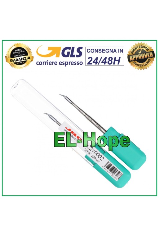 CARTRIDGE C210002 JBC CARTRIDGE BENT 0.2 mm ORIGINAL SOLDERING IRON TIP