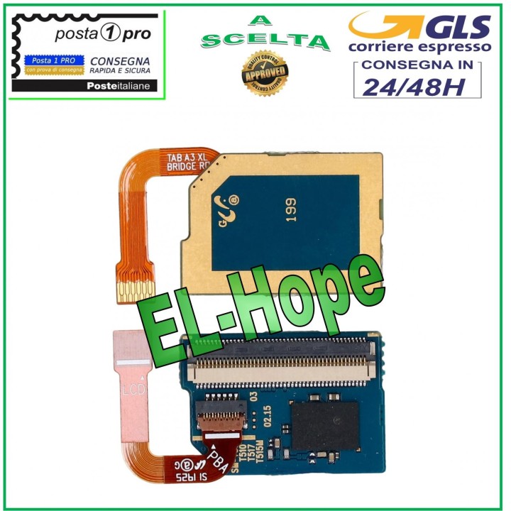 FLEX DOCK TOUCH LCD DISPLAY CONNECTION SAMSUNG GALAXY TAB A 10.1 SM-T510 T515
