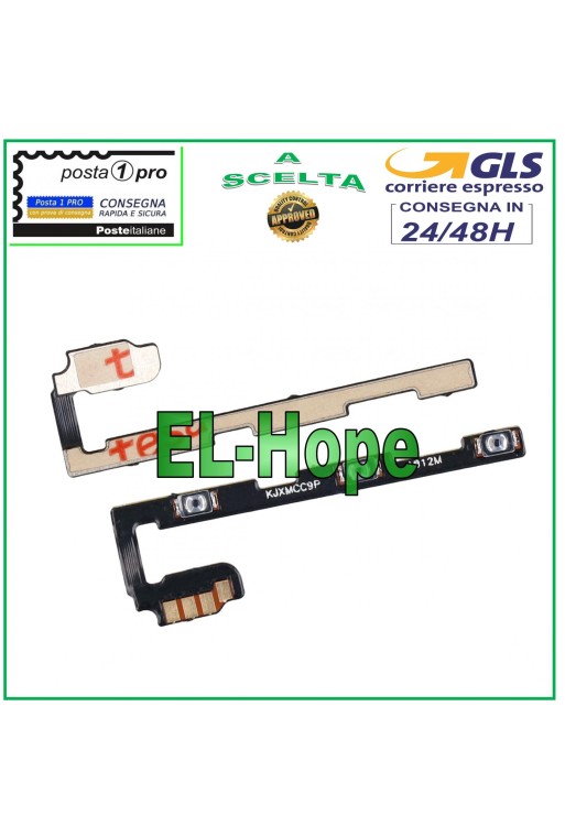 FLAT FLEX SIDE KEYS VOLUME POWER OFF KEY POWER ON XIAOMI MI NOTE 10 PRO