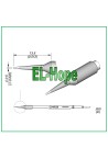 CARTRIDGE S1 C245036 JBC CARTRIDGE CONICAL 0.5mm ORIGINAL SOLDERING IRON TIP