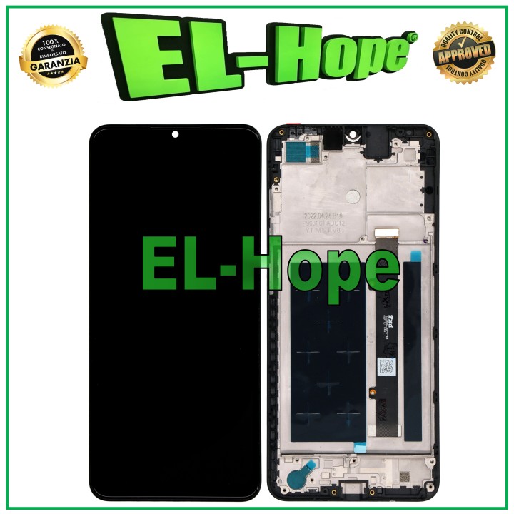 LCD DISPLAY + FRAME FOR ZTE BLADE A52 TOUCH SCREEN GLASS MONITOR SCREEN