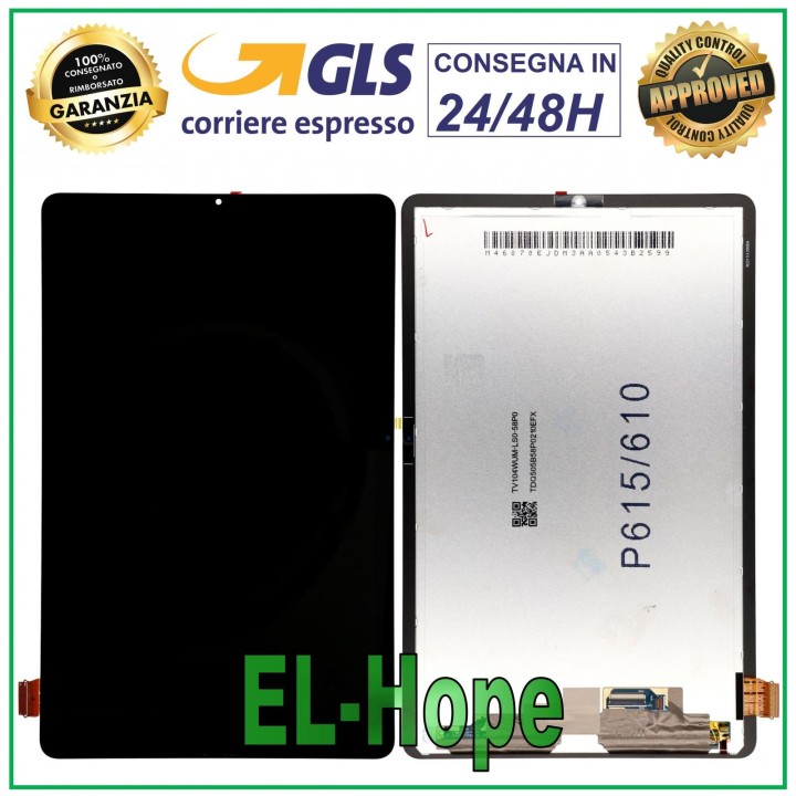 LCD DISPLAY FOR SAMSUNG GALAXY TAB S6 LITE SM P610 P613 P615 P619 TOUCH GLASS