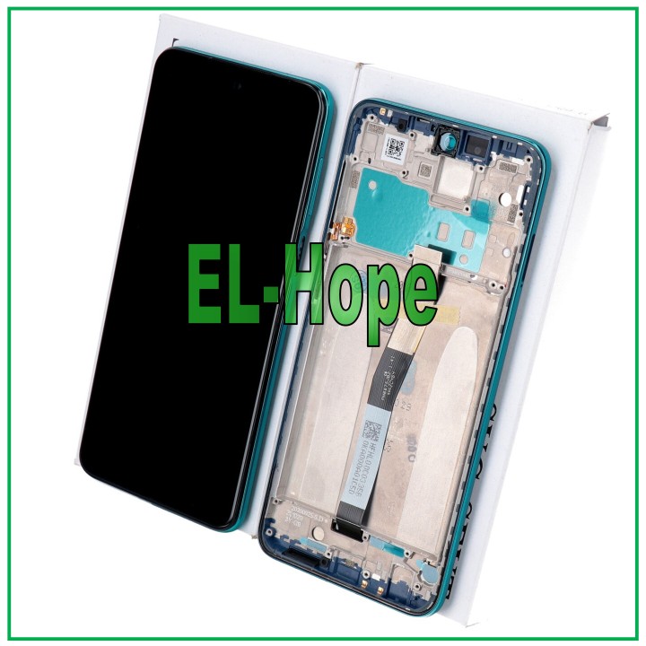 DISPLAY + TOUCH ORIGINAL XIAOMI REDMI NOTE 9 PRO M2003J6 M2003J6B2G BLUE FRAME