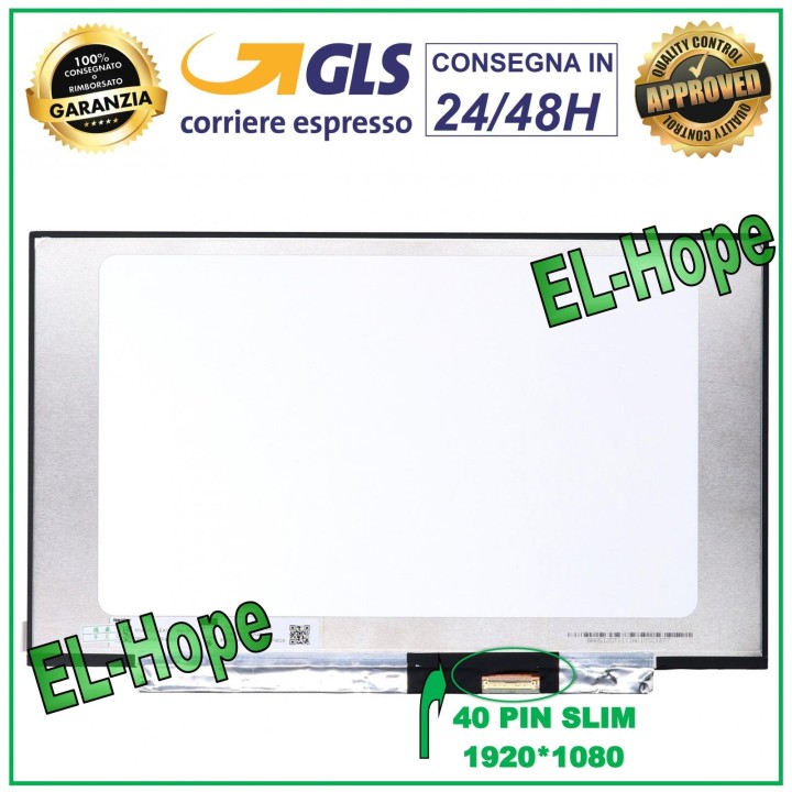 DISPLAY N140HCN-EA1 LCD NOTEBOOK 14  40 PIN SLIM 1920*1080 FHD LED SCREEN