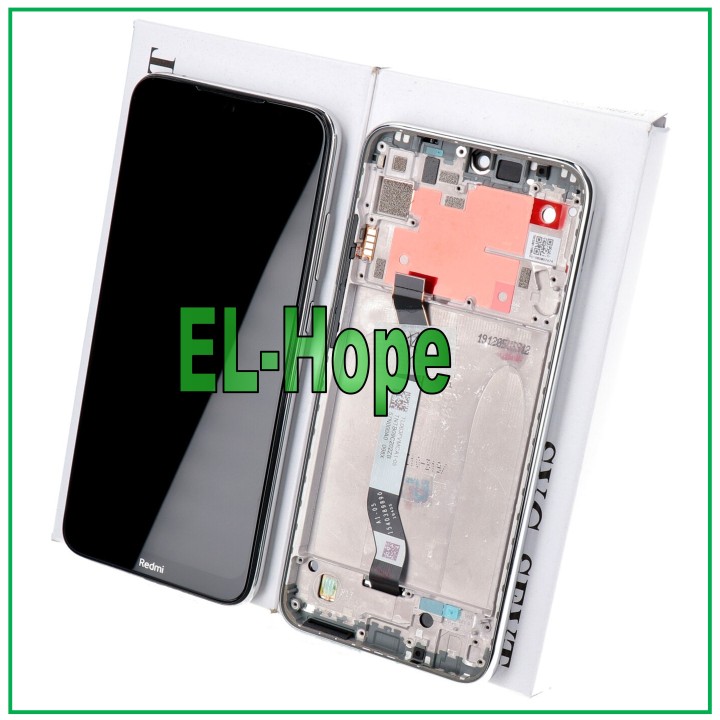 LCD DISPLAY + ORIGINAL FRAME XIAOMI REDMI NOTE 8T M1908C3XG TOUCH SCREEN WHITE