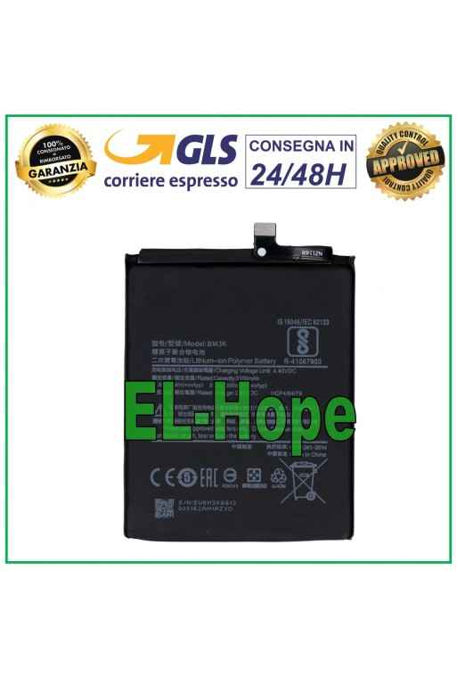 BATTERY BM3K FOR XIAOMI REDMI MI MIX 3 M1810E5A 3200 mAh EQUAL TO ORIGINAL 