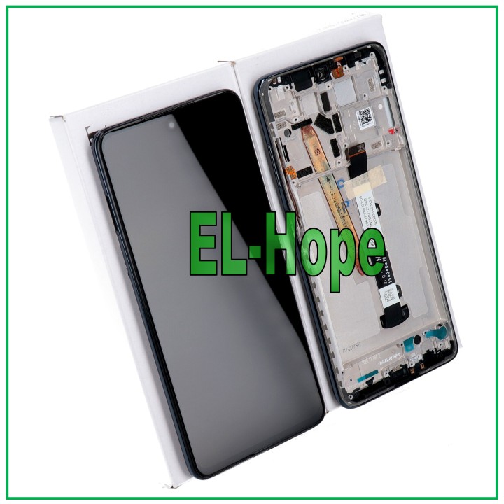 ORIGINAL FRAME LCD DISPLAY XIAOMI POCO X3 PRO M2102J20SG M2102J20SI TOUCH BLACK
