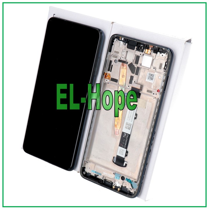 ORIGINAL FRAME LCD DISPLAY XIAOMI POCO X3 PRO M2102J20SG M2102J20SI TOUCH BLACK