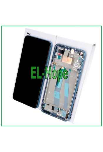 ORIGINAL FRAME LCD DISPLAY XIAOMI MI 11 LITE 4G 5G NE M2101K9AG TOUCH BLUE GLASS