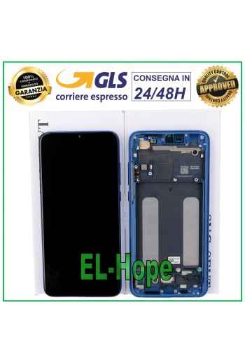 ORIGINAL LCD DISPLAY + FRAME XIAOMI MI 9 LITE M1904F3BG TOUCH SCREEN BLUE GLASS