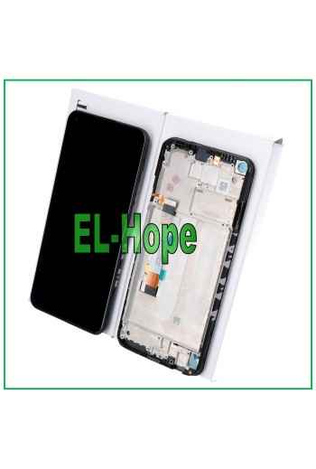 ORIGINAL FRAME LCD DISPLAY XIAOMI REDMI NOTE 9T / NOTE 9 5G M2007J22 TOUCH BLACK