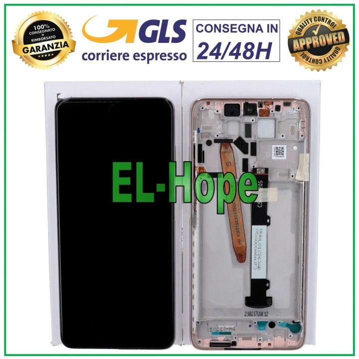 ORIGINAL FRAME LCD DISPLAY XIAOMI POCO X3 PRO M2102J20SG M2102J20SI TOUCH GOLD