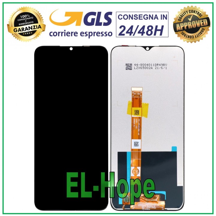 LCD DISPLAY FOR OPPO A15S CPH2179 TOUCH SCREEN GLASS SCREEN ASSEMBLED BLACK