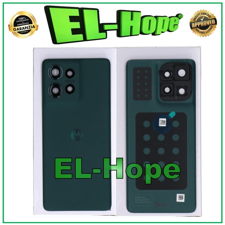ORIGINAL SERVICE BATTERY COVER BODY MOTOROLA MOTO EDGE 50 GREEN