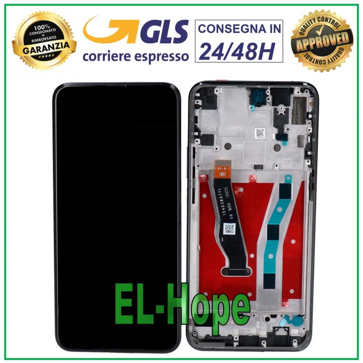 LCD DISPLAY FRAME FOR HUAWEI P SMART Z STK-LX1 STK-LX2 STK-L21 TOUCH GLASS BLACK
