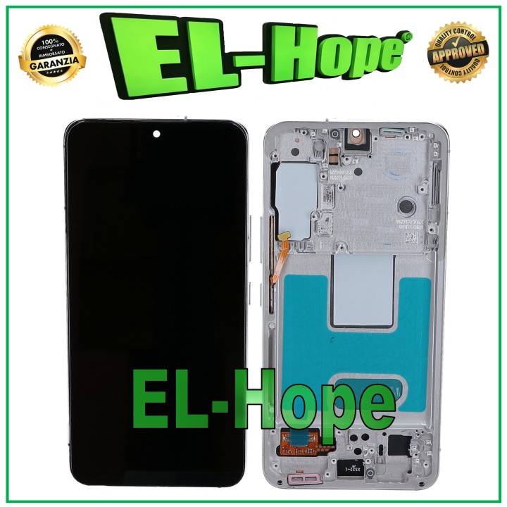 TFT FRAME LCD DISPLAY FOR SAMSUNG GALAXY S22 2022 SM-S901 TOUCH WHITE SILVER