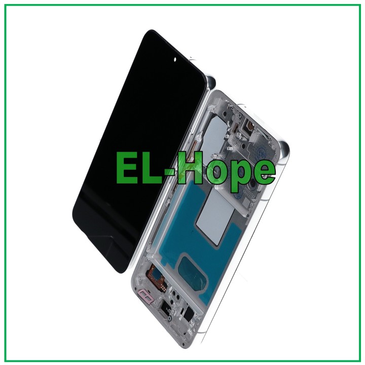 TFT FRAME LCD DISPLAY FOR SAMSUNG GALAXY S22 2022 SM-S901 TOUCH WHITE SILVER