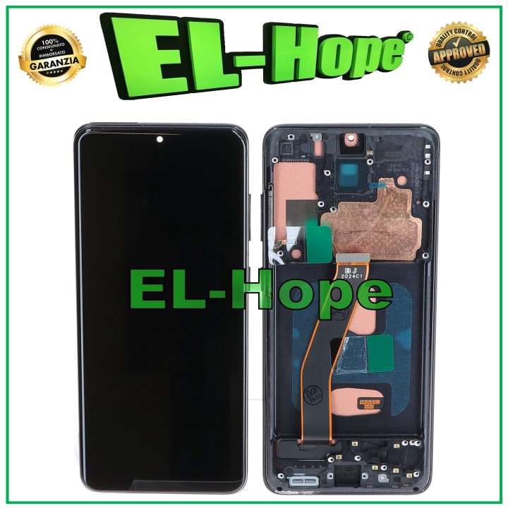TFT LCD DISPLAY + FRAME FOR SAMSUNG GALAXY S20 SM-G980 G981 TOUCH BLACK GLASS