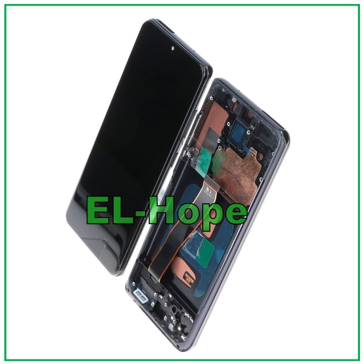 TFT LCD DISPLAY + FRAME FOR SAMSUNG GALAXY S20 SM-G980 G981 TOUCH BLACK GLASS