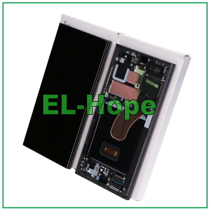 ORIGINAL SERVICE LCD TOUCH DISPLAY SAMSUNG S23 ULTRA SM-S918 BLACK GH82-30465A