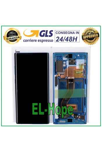 ORIGINAL LCD DISPLAY SAMSUNG GALAXY NOTE 10 PLUS SM N975 N976 TOUCH SCREEN BLUE
