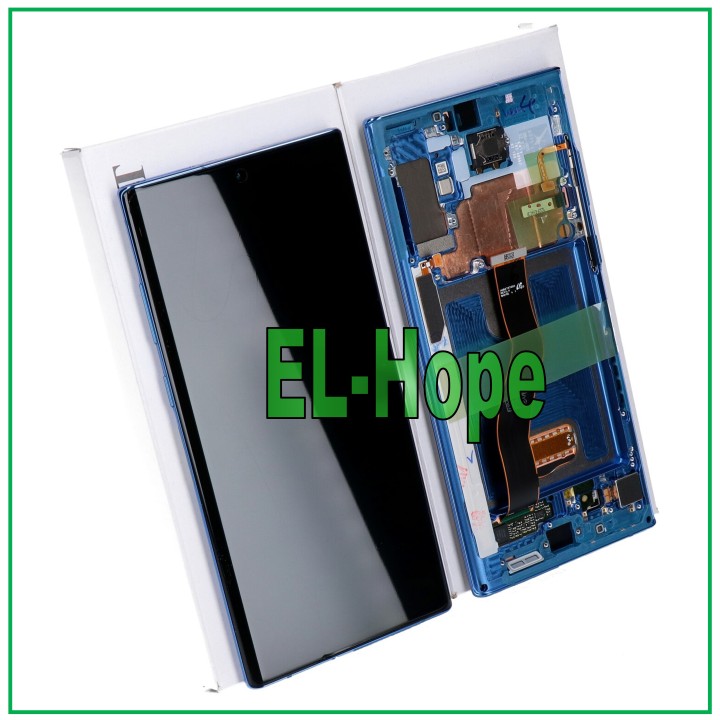 ORIGINAL DISPLAY SAMSUNG NOTE 10 PLUS SM N975 N976 TOUCH SCREEN BLUE GH82-20838D