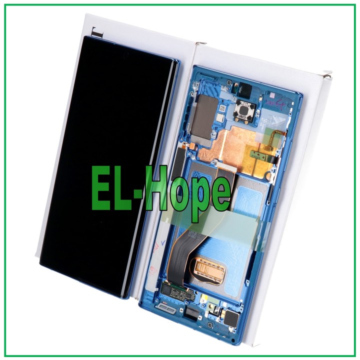 ORIGINAL DISPLAY SAMSUNG NOTE 10 PLUS SM N975 N976 TOUCH SCREEN BLUE GH82-20838D