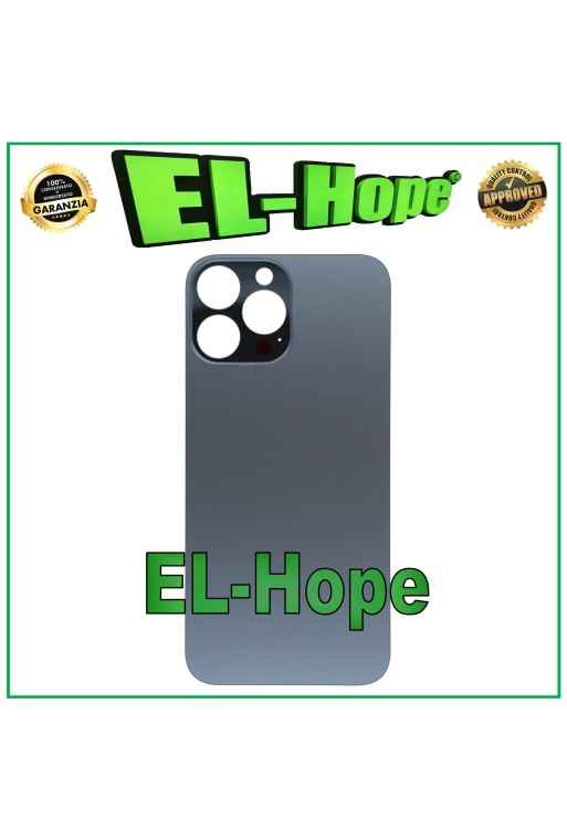GLASS BACK BODY BATTERY COVER FOR IPHONE 13 PRO MAX BIG HOLE GRAPHITE