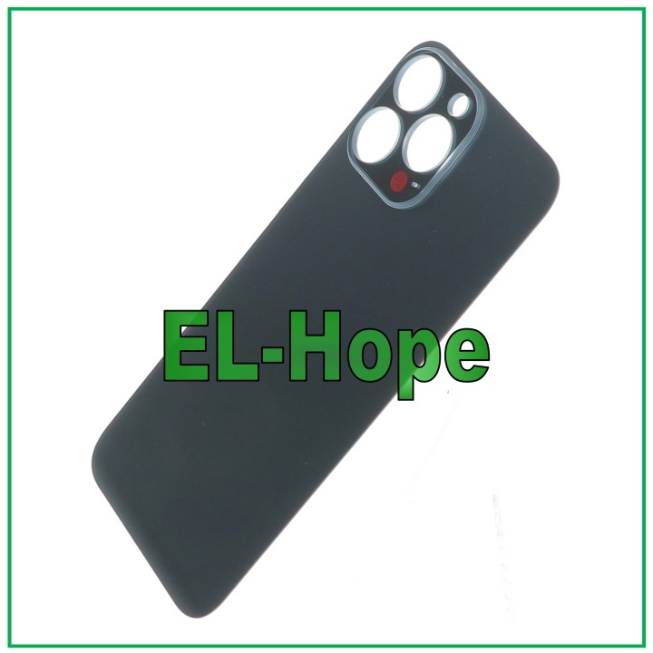 GLASS BACK BODY BATTERY COVER FOR IPHONE 13 PRO MAX BIG HOLE GRAPHITE