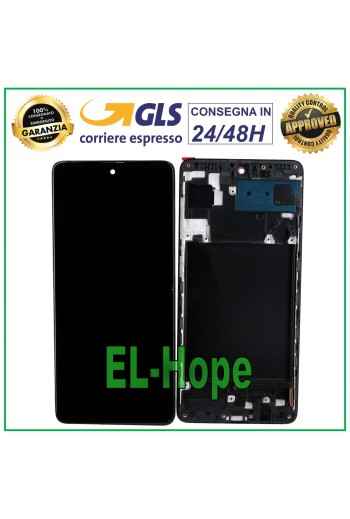 TFT LCD DISPLAY + FRAME FOR SAMSUNG GALAXY A71 SM A715 A715F TOUCH SCREEN GLASS