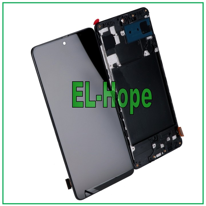 TFT LCD DISPLAY + FRAME FOR SAMSUNG GALAXY A71 SM A715 A715F TOUCH SCREEN GLASS