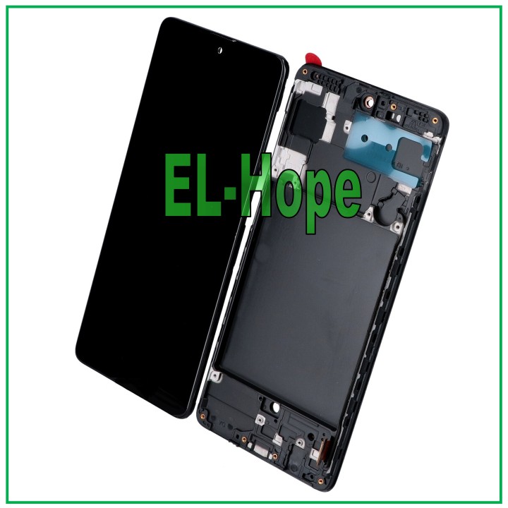 TFT LCD DISPLAY + FRAME FOR SAMSUNG GALAXY A71 SM A715 A715F TOUCH SCREEN GLASS