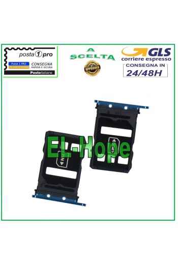 SLOT READER CART COMPARTMENT NANO SIM CARD FOR HUAWEI P40 ANA-LX9 LX4 NX9 BLUE